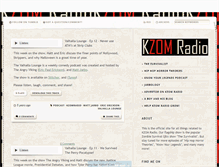 Tablet Screenshot of kzomradio.com